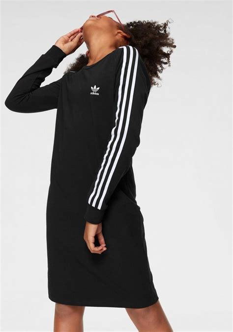 adidas jurk 3 stripes zwart|adidas Originals 3 STRIPES DRESS .